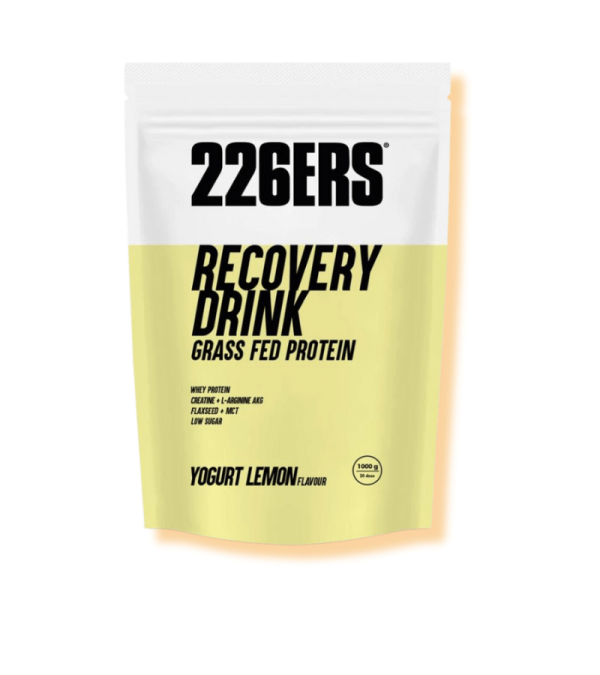 RECOVERY DRINK - Proteína Grass Fed - Recuperador Muscular yogur limon -226ers